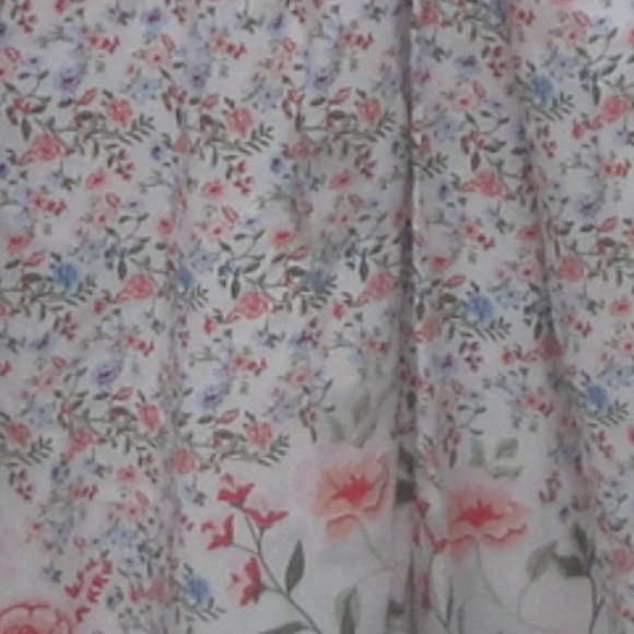 It's Simply Kristen Womens Dress Size 2X Sleeveless Floral Print Lined Preppy - Picture 4 of 4